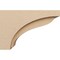 Ekena Millwork 8"W x 24"D x 16"H Classic Helena Rough Cedar Woodgrain TimberThane Corbel, Primed Tan CORUR08X24X16HELRCPR - alternate 4